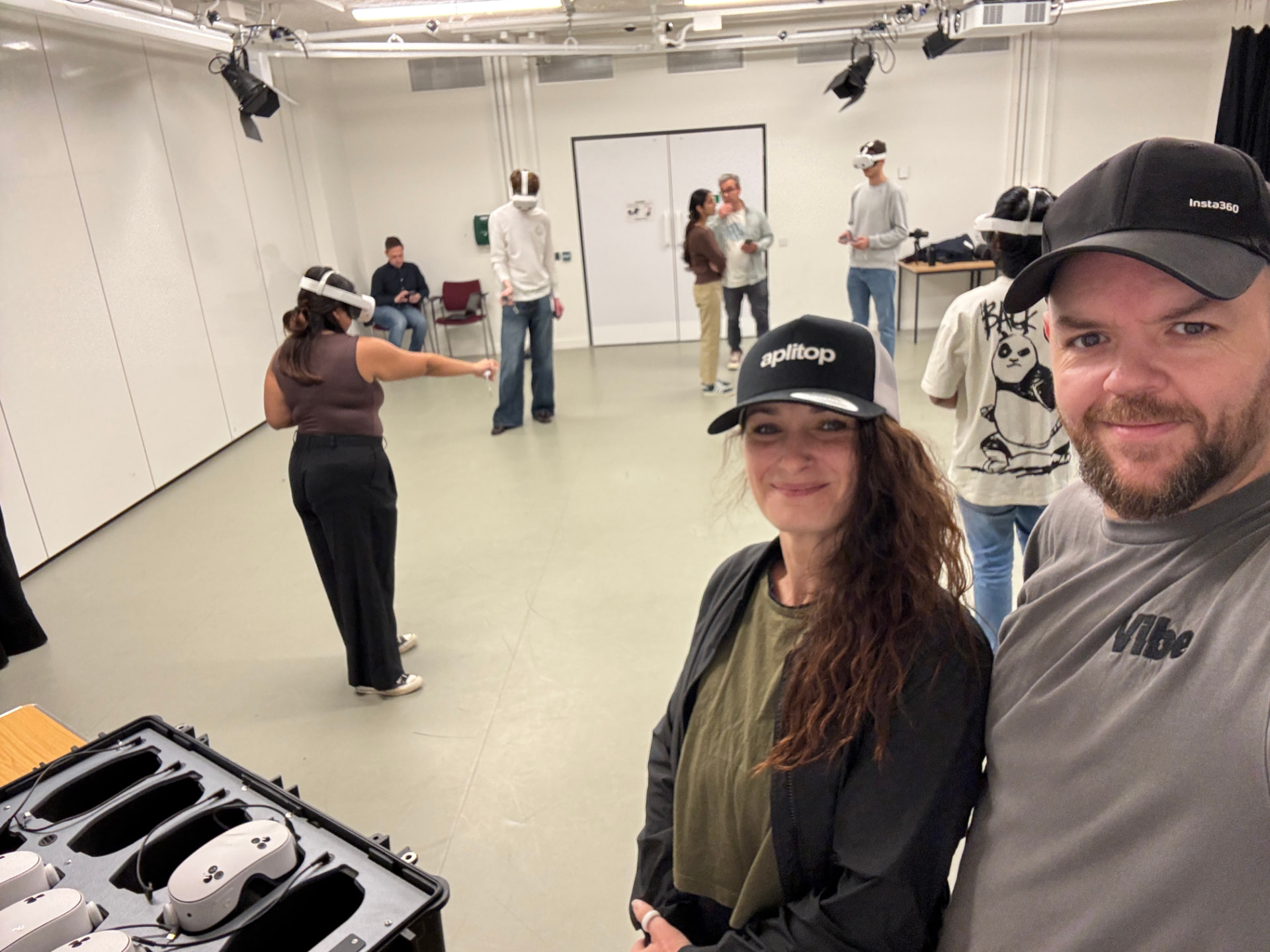 Headsets on at the University of Warwick